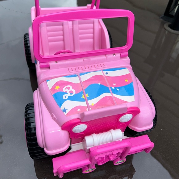 90s Pink Barbie Jeep - Picture 3 of 13